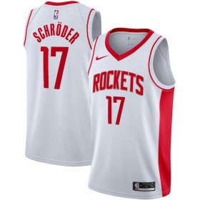 Dres Houston Rockets Dennis Schroder 17 Nike 2022-23 Association Edition Bijela Swingman